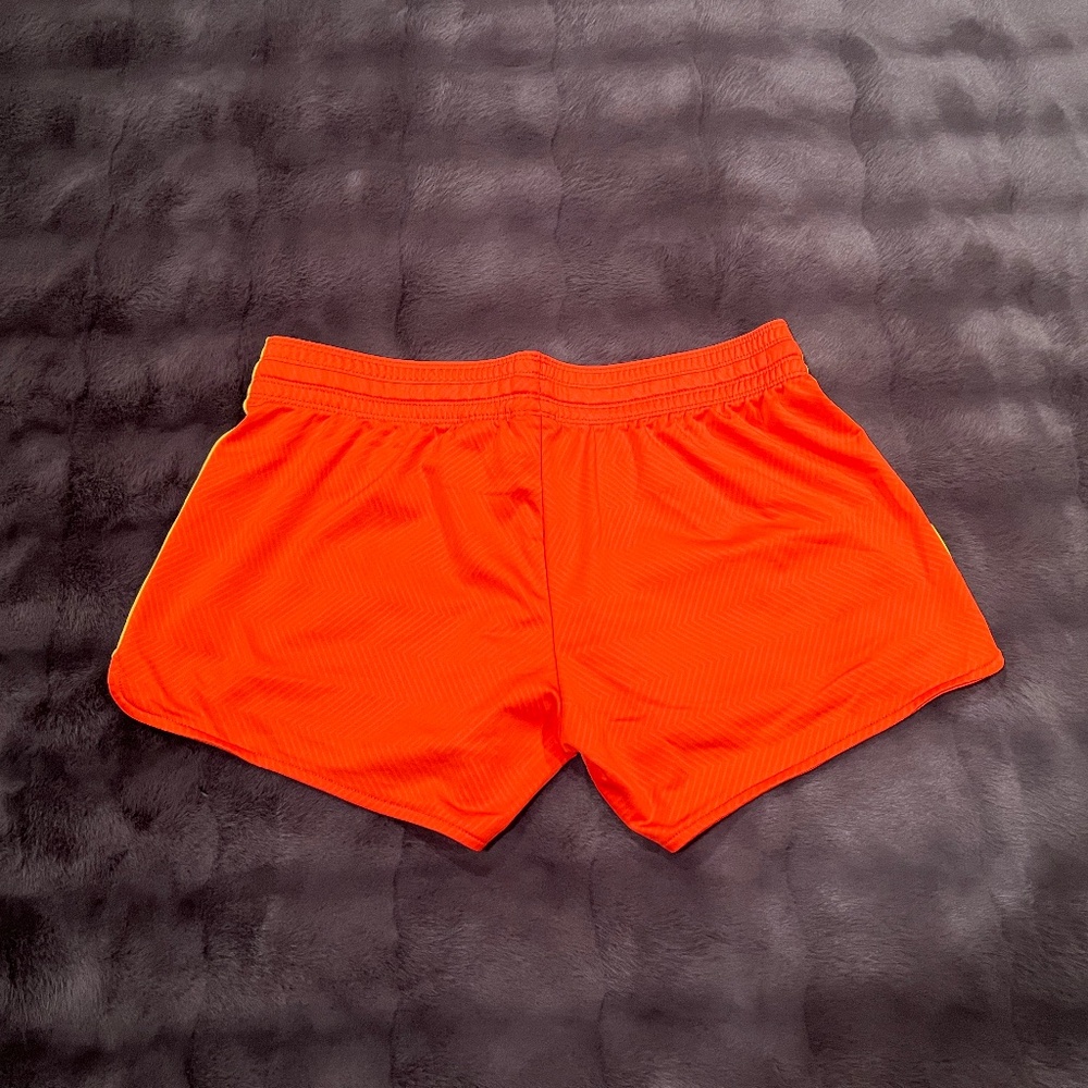 Nike Dri-Fit Athletic Shorts - Orange with Yellow Accent - Small (S) - NWOT - Picture 7 of 8